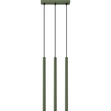 Pakabinamas sietynas PASTELO 3xG9/8W/230V žalia