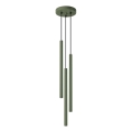 Pakabinamas sietynas PASTELO 3xG9/8W/230V žalia