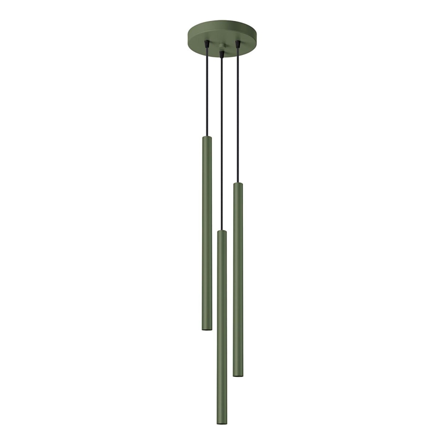 Pakabinamas sietynas PASTELO 3xG9/8W/230V žalia