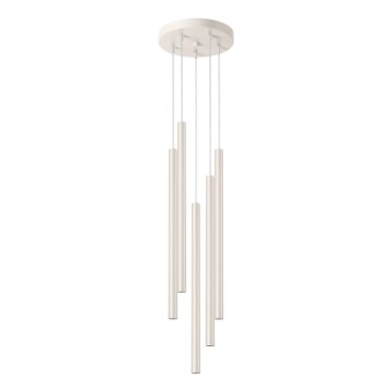 Pakabinamas sietynas PASTELO 5xG9/8W/230V kreminė