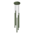 Pakabinamas sietynas PASTELO 5xG9/8W/230V žalia