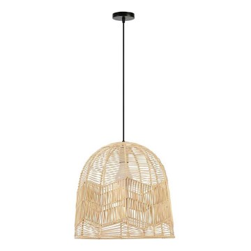 Pakabinamas sietynas PELO 1xE27/40W/230V diametras 50 cm rotangas