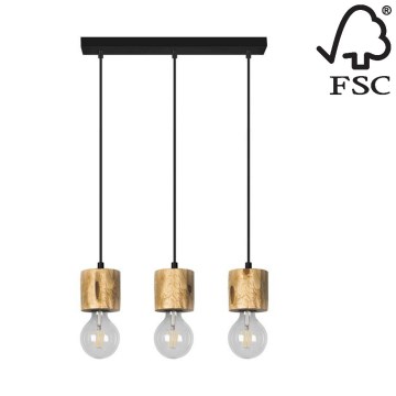 Pakabinamas sietynas PINO 3xE27/60W/230V + FSC sertifikuota