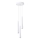 Pakabinamas sietynas PRYSM 3xG9/8W/230V balta