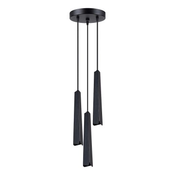 Pakabinamas sietynas PRYSM 3xG9/8W/230V juoda