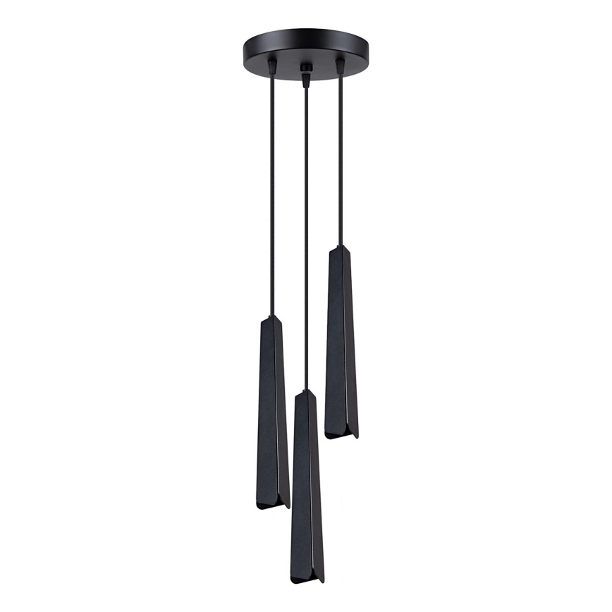 Pakabinamas sietynas PRYSM 3xG9/8W/230V juoda