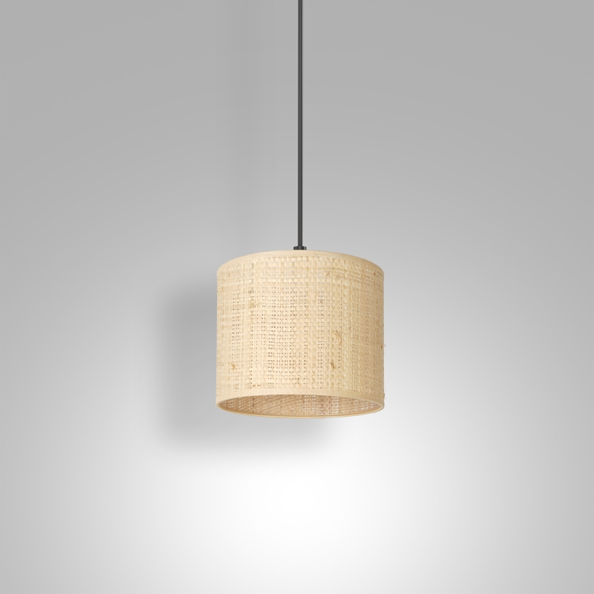 Pakabinamas sietynas RATTAN 1xE27/60W/230V d. 18 cm rotango