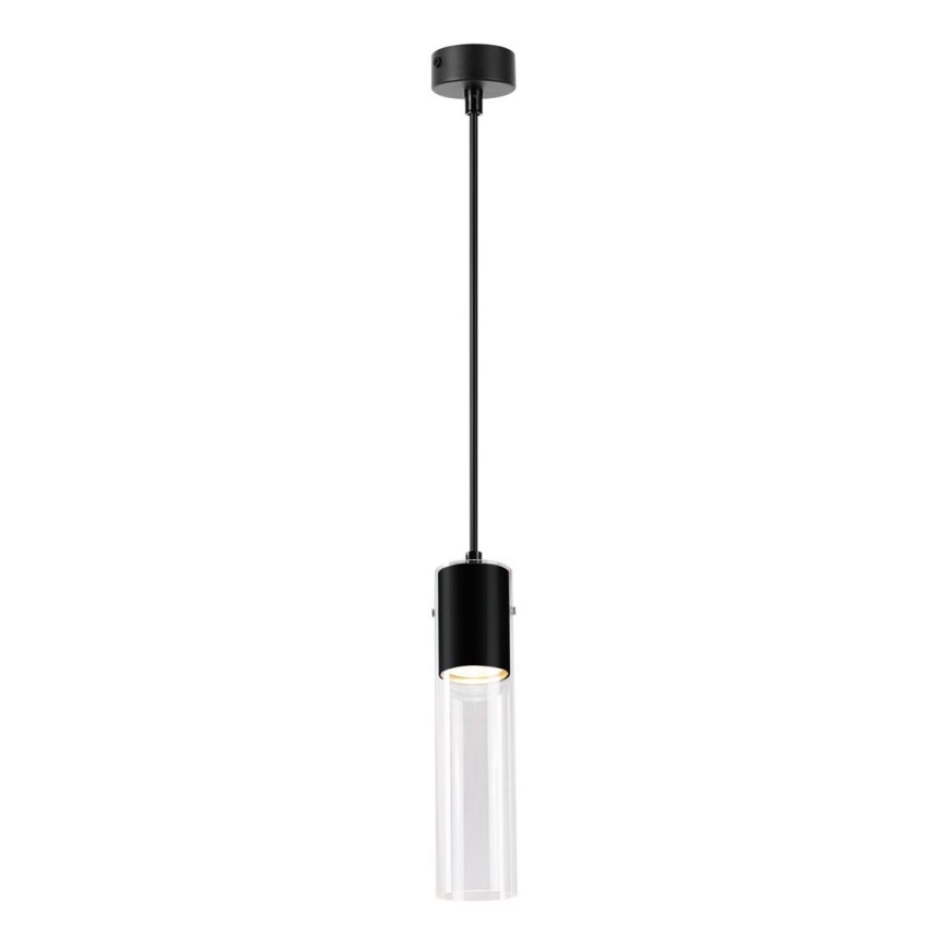 Pakabinamas sietynas RICKY 1xGU10/10W/230V juoda