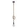 Pakabinamas sietynas ROPE 1xE27/12W/230V