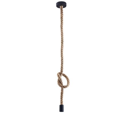Pakabinamas sietynas ROPE 1xE27/12W/230V
