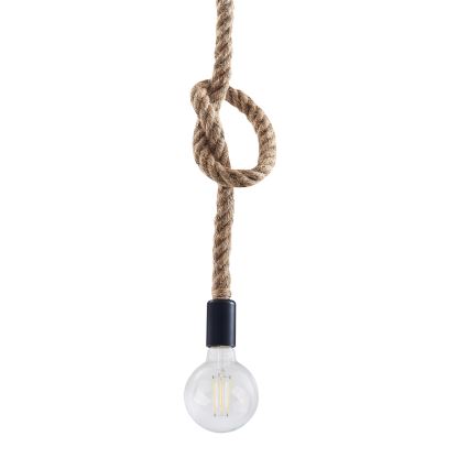 Pakabinamas sietynas ROPE 1xE27/12W/230V