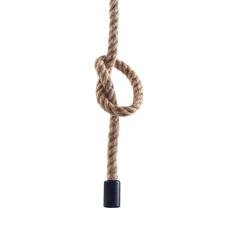 Pakabinamas sietynas ROPE 1xE27/12W/230V