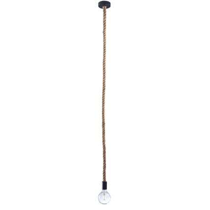 Pakabinamas sietynas ROPE 1xE27/12W/230V