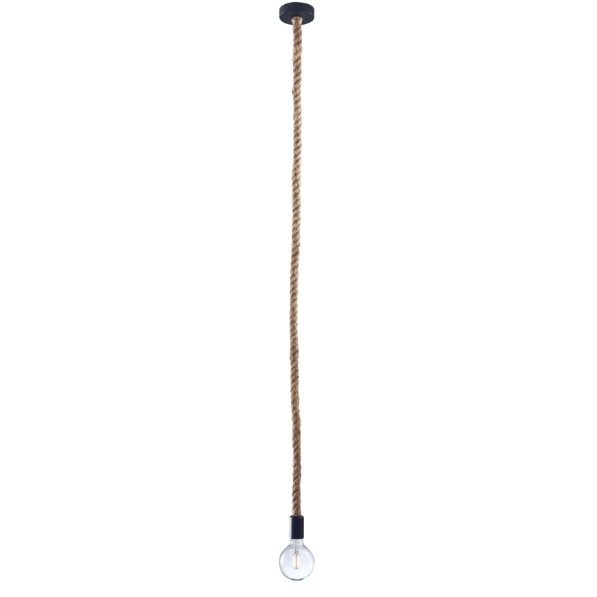 Pakabinamas sietynas ROPE 1xE27/12W/230V