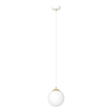 Pakabinamas sietynas ROYAL 1xE14/10W/230V diametras 14 cm balta
