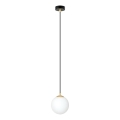 Pakabinamas sietynas ROYAL 1xE14/10W/230V diametras 14 cm juoda