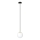 Pakabinamas sietynas ROYAL 1xE14/10W/230V diametras 14 cm juoda