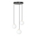 Pakabinamas sietynas ROYAL 3xE14/10W/230V diametras 30 cm juoda