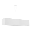 Pakabinamas sietynas SANTA 5xE27/60W/230V 120 cm baltas