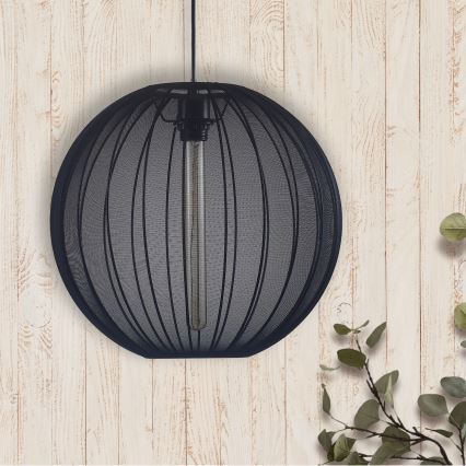 Pakabinamas sietynas SENSAI 1xE27/20W/230V diametras 40 cm juoda