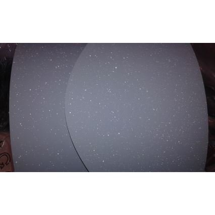 Pakabinamas sietynas SFERA 1xE27/60W/230V d. 50 cm pilkas/aukso