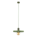 Pakabinamas sietynas SILA 1xE27/15W/230V diametras 30 cm žalia