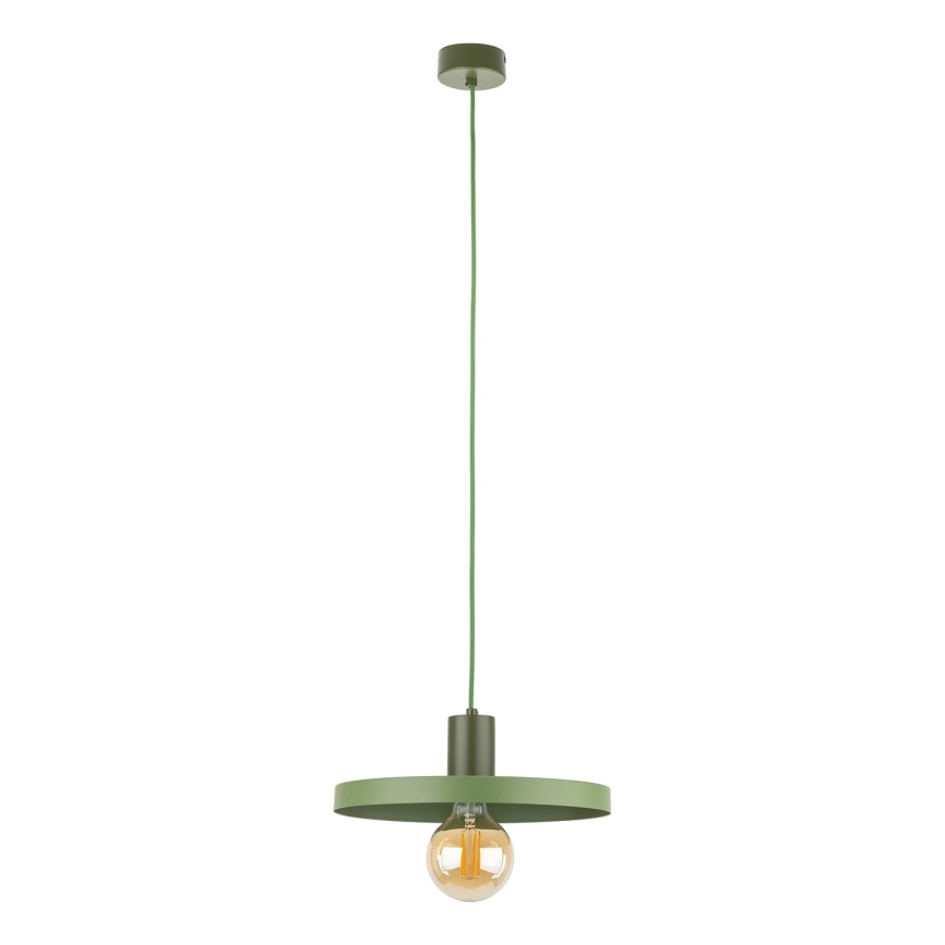 Pakabinamas sietynas SILA 1xE27/15W/230V diametras 30 cm žalia