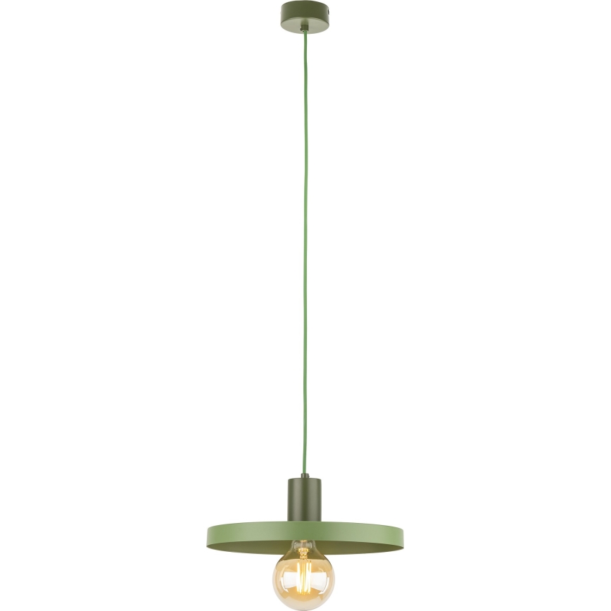 Pakabinamas sietynas SILA 1xE27/15W/230V diametras 30 cm žalia