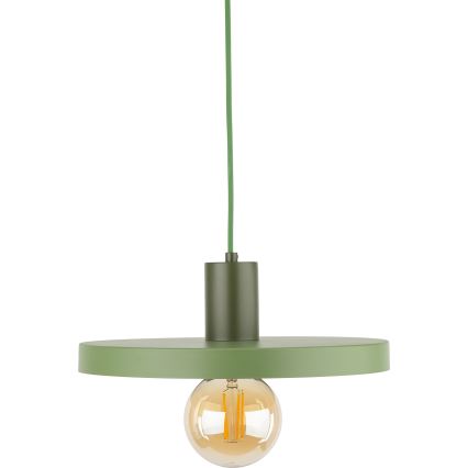Pakabinamas sietynas SILA 1xE27/15W/230V diametras 30 cm žalia