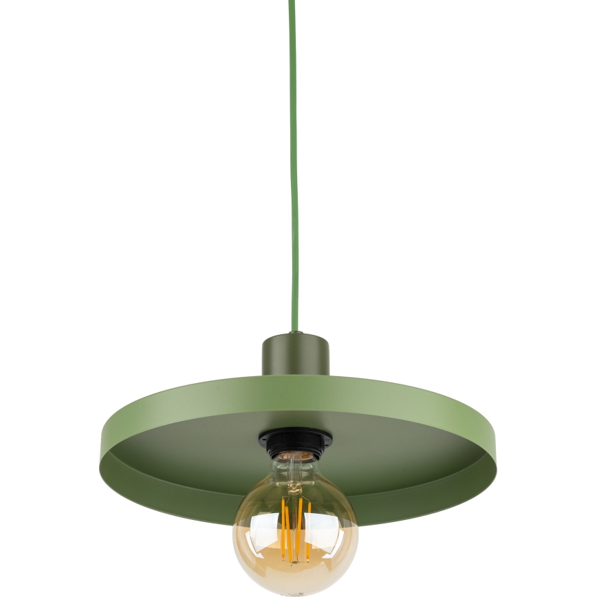 Pakabinamas sietynas SILA 1xE27/15W/230V diametras 30 cm žalia