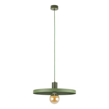 Pakabinamas sietynas SILA 1xE27/15W/230V diametras 40 cm žalia