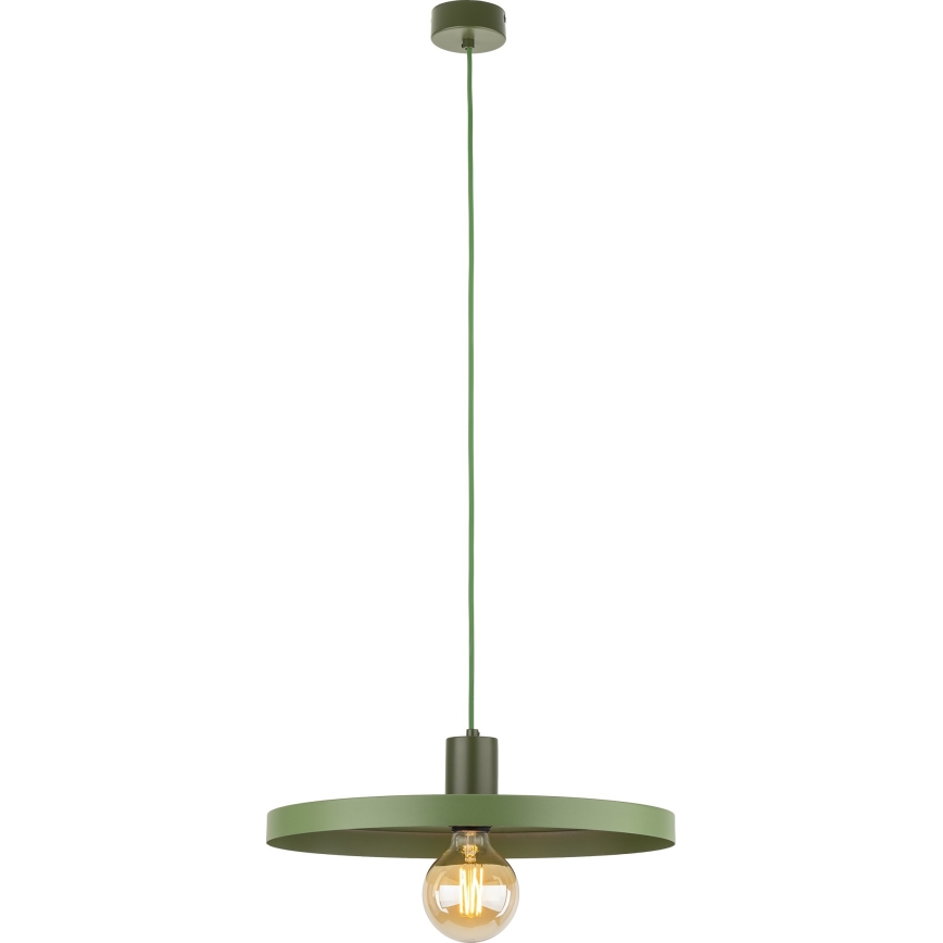 Pakabinamas sietynas SILA 1xE27/15W/230V diametras 40 cm žalia