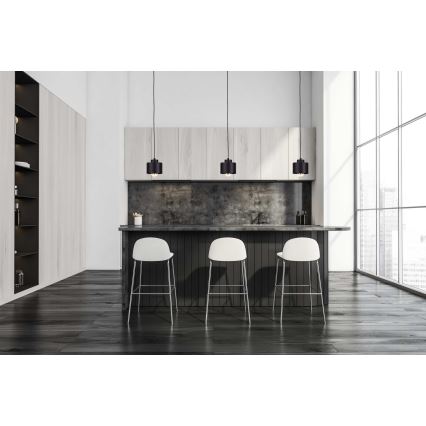 Pakabinamas sietynas SIMPLY BLACK 1xE27/60W/230V