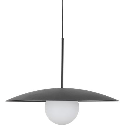 Pakabinamas sietynas SLATE 1xE27/15W/230V diametras 65 cm juoda