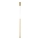Pakabinamas sietynas STALACTITE LASER 1xG9/2,5W/230V aukso spalva