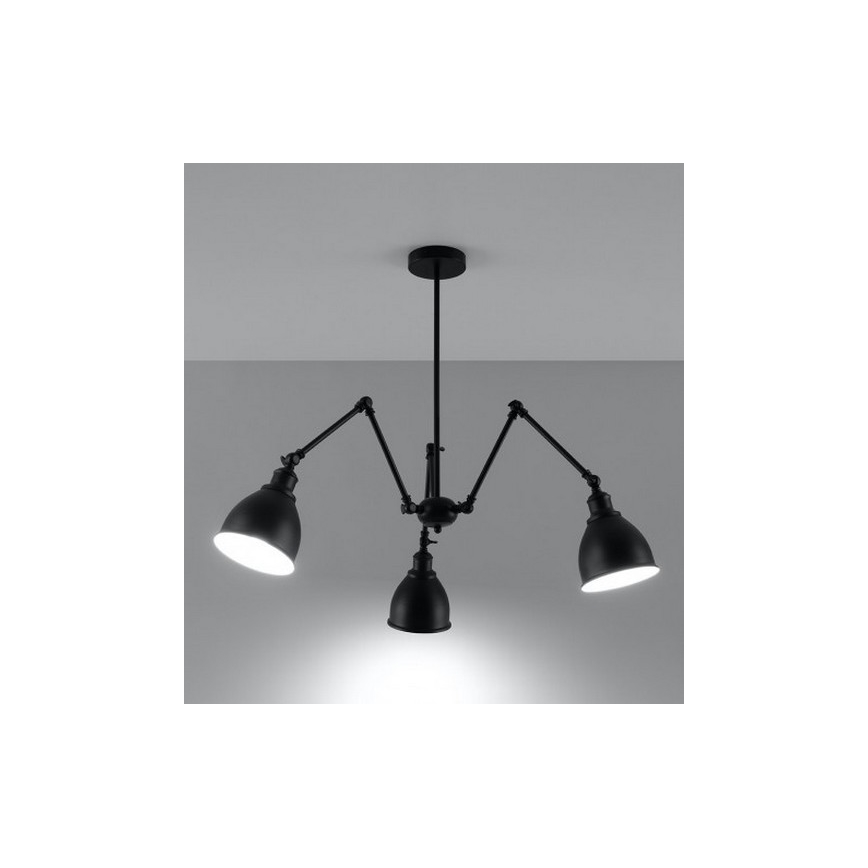 Pakabinamas sietynas STARK SHADE 3xE27/60W/230V