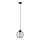 Pakabinamas sietynas STARLIGHT 1xE27/15W/230V juodas/sidabras