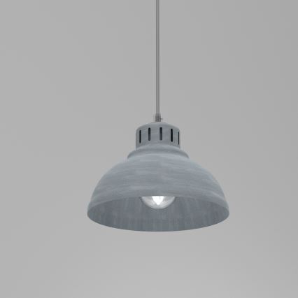Pakabinamas sietynas SVEN 1xE27/15W/230V pilka