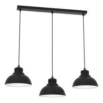 Pakabinamas sietynas SVEN 3xE27/15W/230V juoda