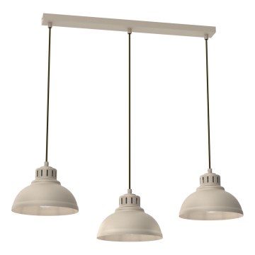 Pakabinamas sietynas SVEN 3xE27/15W/230V smėlio spalva