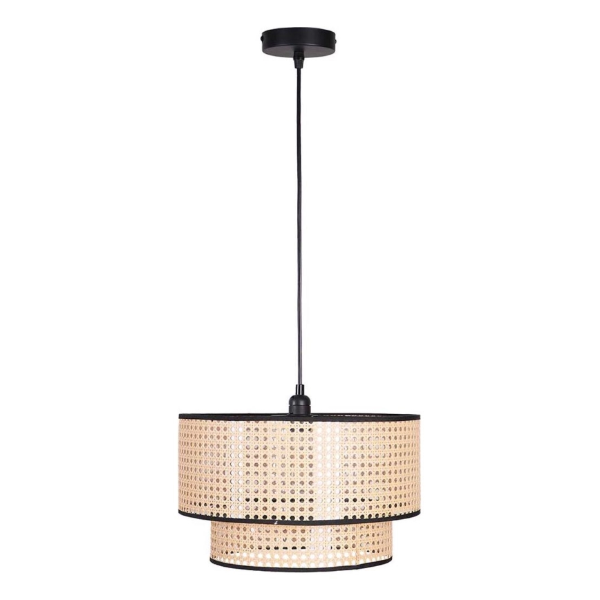 Pakabinamas sietynas TAKARA 1xE27/20W/230V diametras 40 cm smėlio spalva