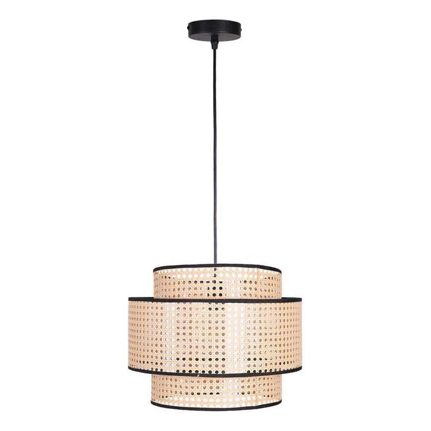 Pakabinamas sietynas TAKARA 1xE27/20W/230V diametras 40 cm smėlio spalva