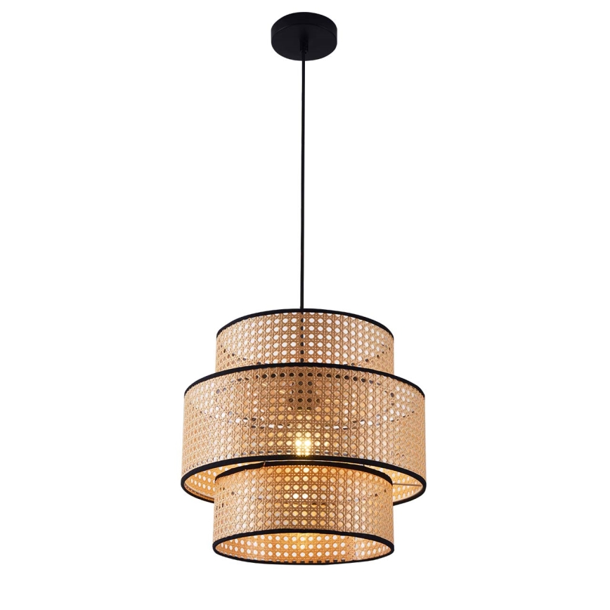 Pakabinamas sietynas TAKARA 1xE27/20W/230V diametras 40 cm smėlio spalva