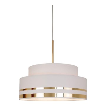 Pakabinamas sietynas TAMI 1xE27/60W/230V diametras 40 cm kreminė/auksas