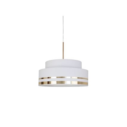 Pakabinamas sietynas TAMI 1xE27/60W/230V diametras 40 cm kreminė/auksas