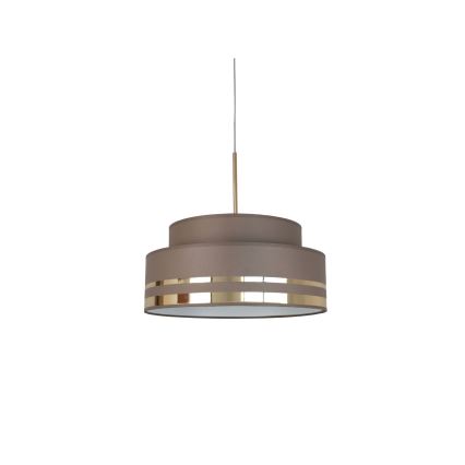Pakabinamas sietynas TAMI 1xE27/60W/230V diametras 40 cm ruda/auksas