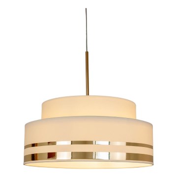 Pakabinamas sietynas TAMI 1xE27/60W/230V diametras 40 cm smėlio spalva/auksas