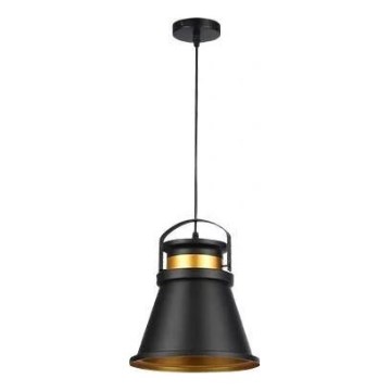 Pakabinamas sietynas TAO 1xE27/60W/230V diametras 25 cm juoda