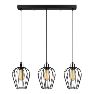 Pakabinamas sietynas TEL 3xE27/100W/230V