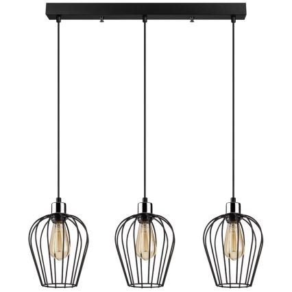 Pakabinamas sietynas TEL 3xE27/100W/230V